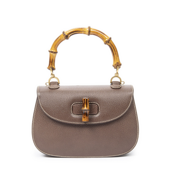 Gucci Handbags - Gucci Medium Bamboo Top Handle Flap